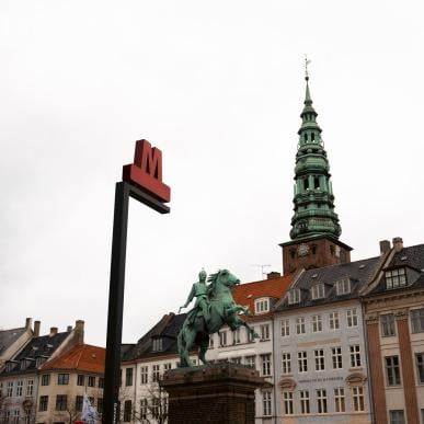 Metro in Copenhagen