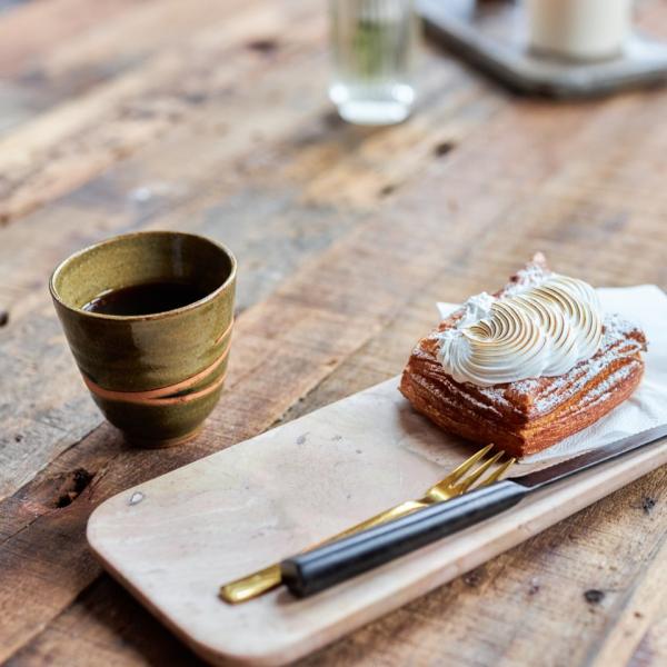 Coffee and cake in Aalborg, Denmark's fourth biggest city in North Jutland