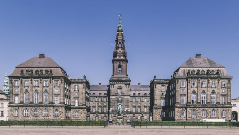 Christiansborg Castle is hoem to the Danish Parliament