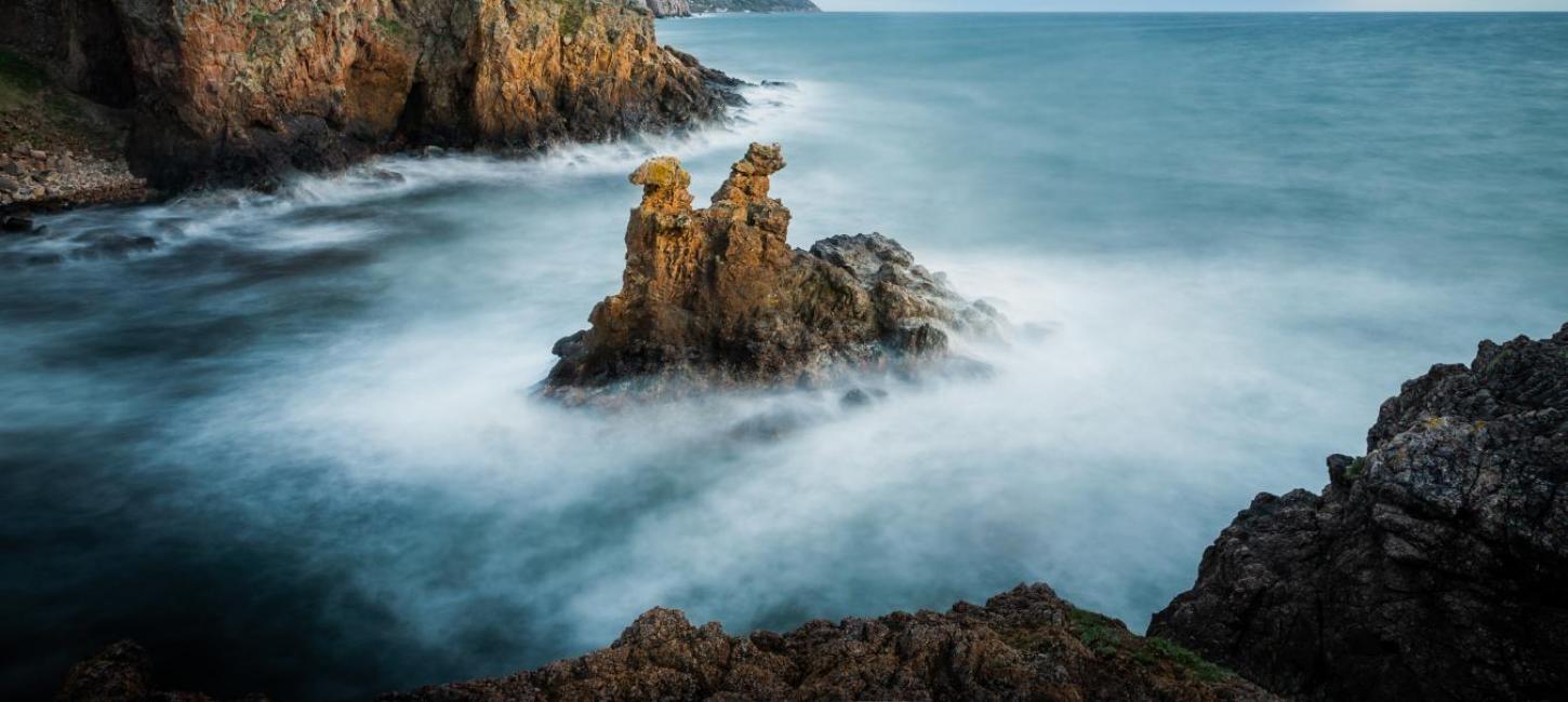 Felsformation "Kamelköpfe" auf Bornholm