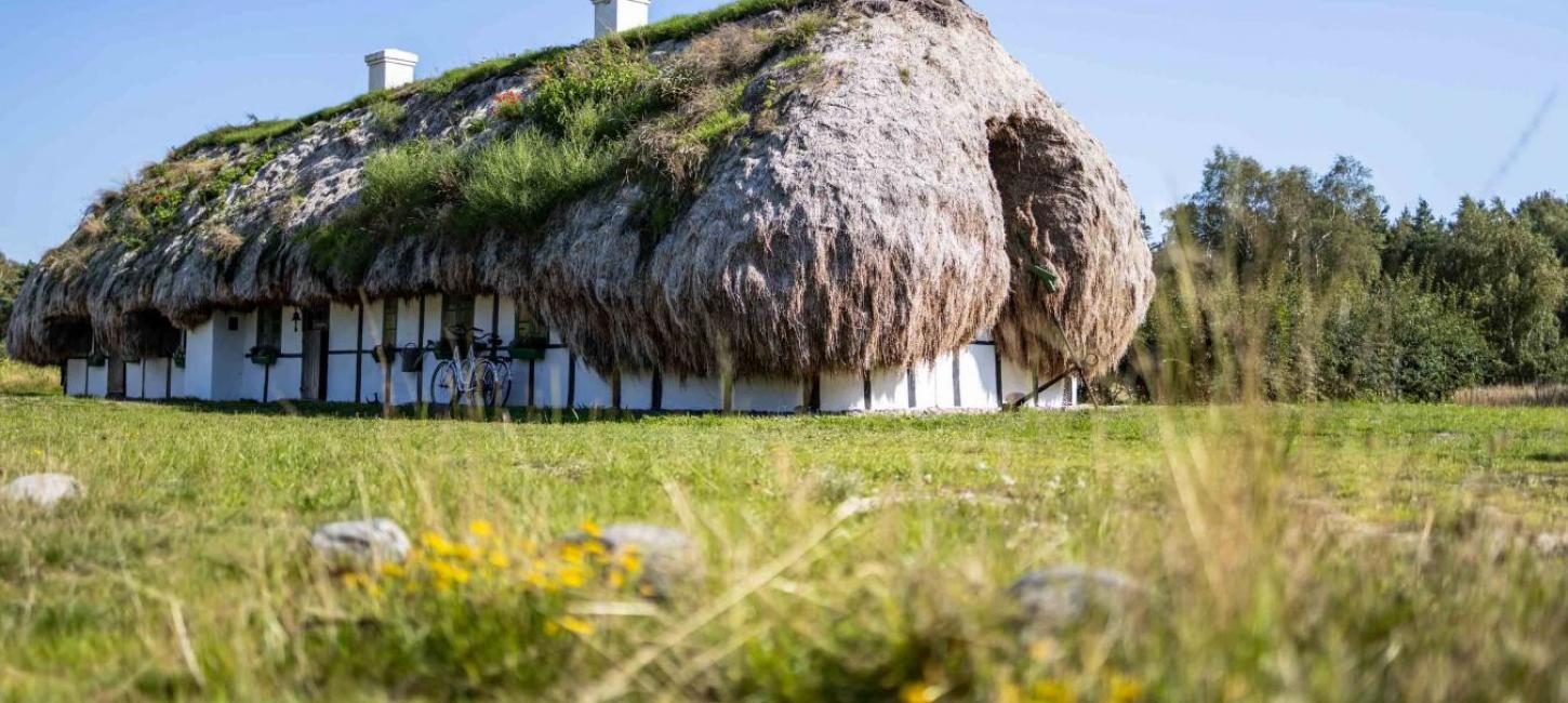 Traditionaal huis op Læsø