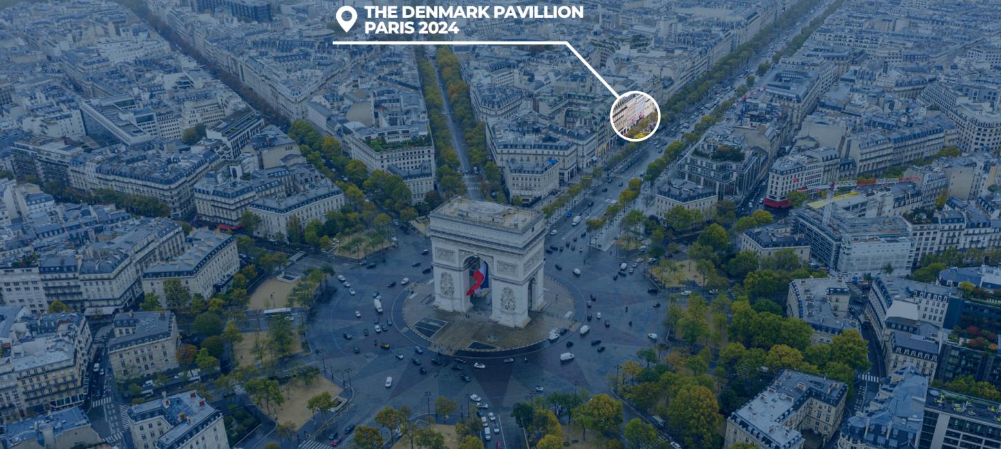 Location of The Denmark Pavilion during 2024 Paris Olympics