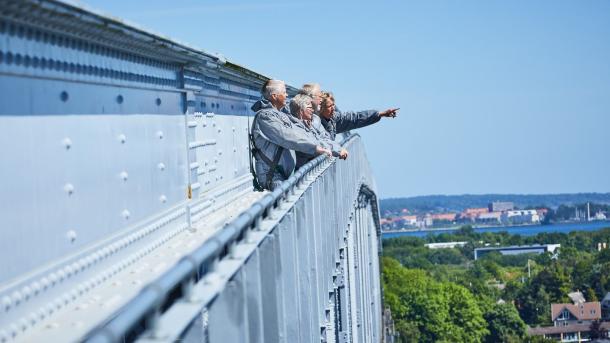 Bridgewalking op Funen, Denemarken