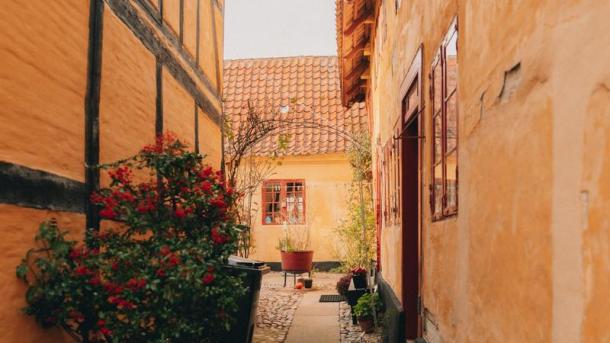 Street in Assens, Fyn