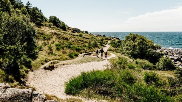 Hammerknuden on the island of Bornholm