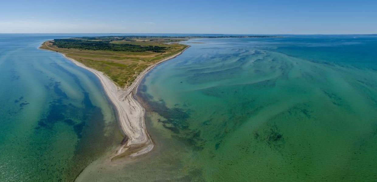 Endelave vanuit de lucht