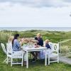 Familie i feriehus i Nordjylland