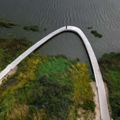 Filsø ved Vesterhavet i Danmark