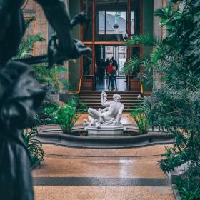 The exotic Winter Garden in the Ny Carlsberg Glyptotek Museum, Copenhagen